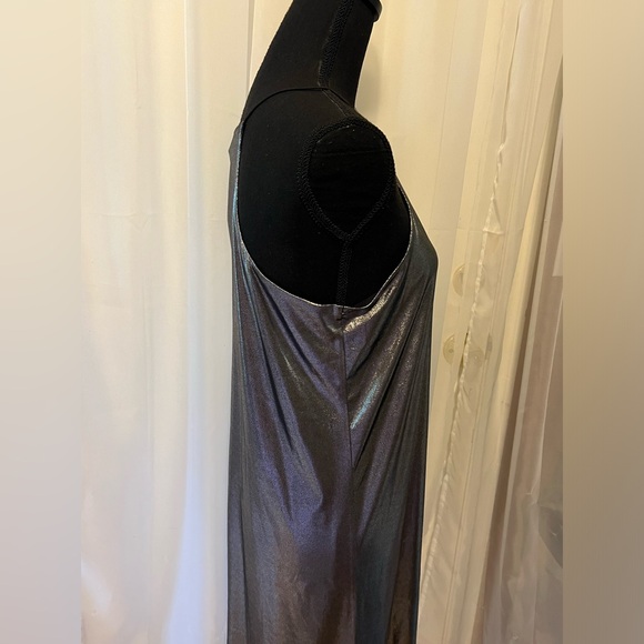 Necessary Objects Ady Gluck-Frankel Metallic dress with bungee cord straps - Picture 4 of 5